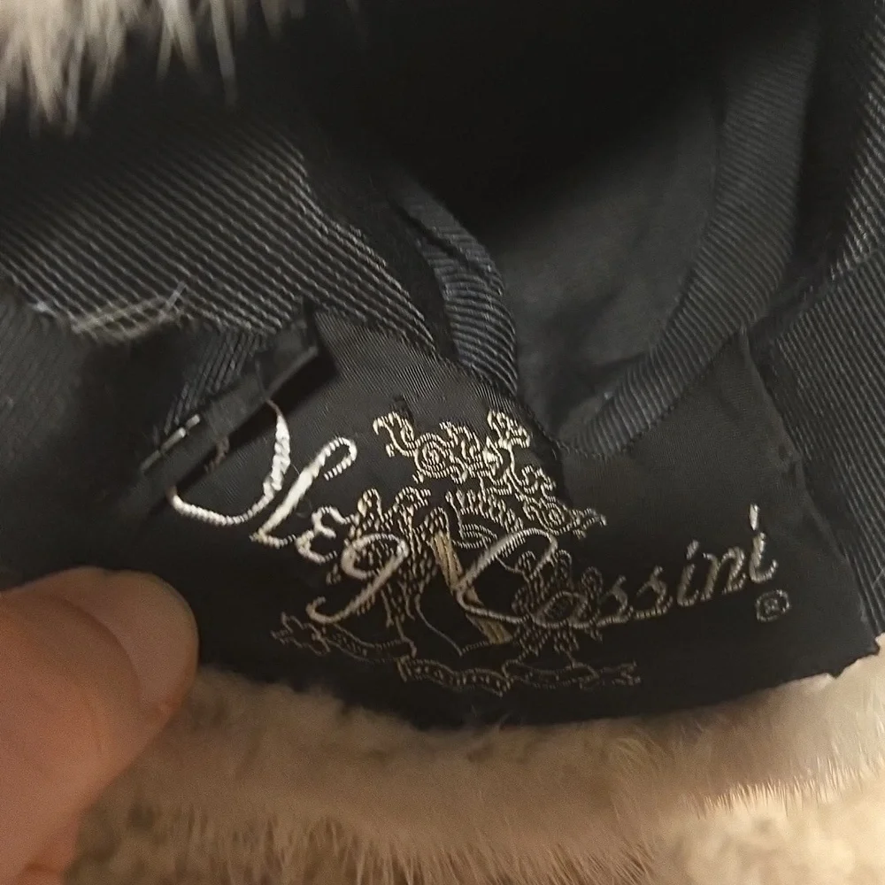 Vintage Oleg Cassini Mink Fur‎ Hat